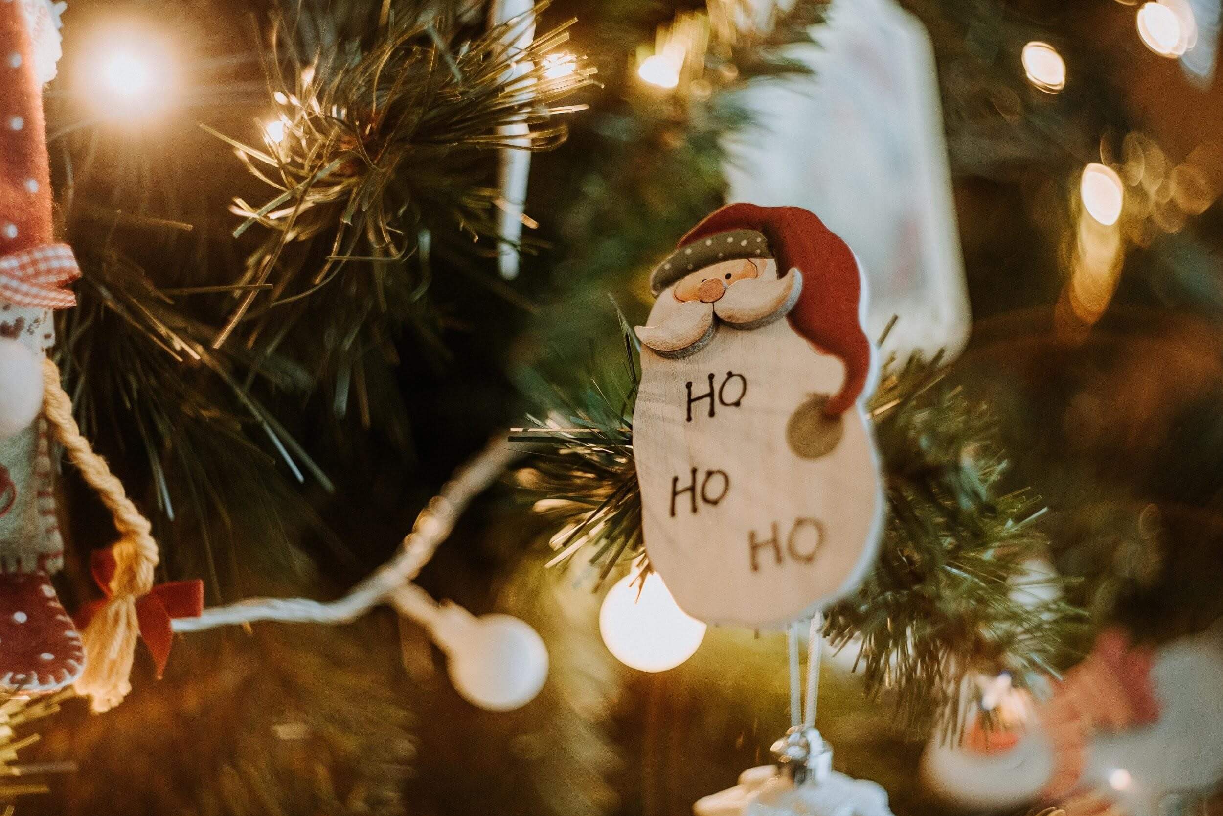 Christmas decoration on the tree